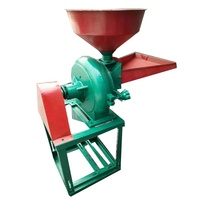 Moteur de moulin à maïs Runxiang en acier inoxydable 1,1 kW, haute efficacité, double usage (sec et humide), petit moulin commercial pour farine