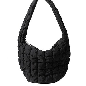 Cloud Patterned Heart Shaped Saddle Bag Large Capacity Lightweight Zipper Closure Women's Everyday Commuter Bag Pink - Product Image 5