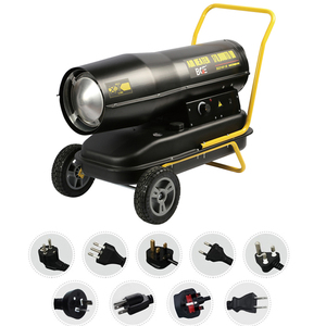 Calentador de queroseno portátil de 50kw para aves de corral, calentador de aire diésel para BGO1401-50 eléctricas - Product Image 3