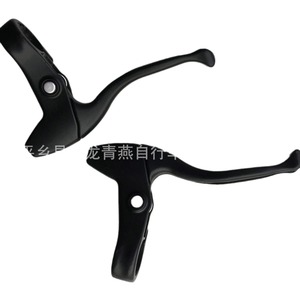 Palancas de freno de bicicleta de aluminio forjado, accesorios ligeros para bicicletas compartidas de 2 dedos - Product Image 1