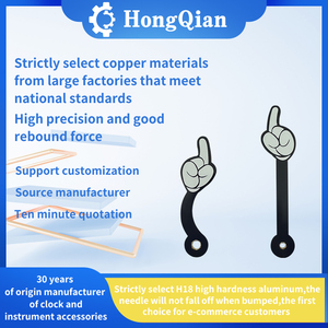 Hongqian Kim Loại DIY Trẻ Em Của Handmade Đồng Hồ Con Trỏ Phụ Kiện Phim Hoạt Hình Phong Cách Giáo Dục Với Năng Lượng Pin - Product Image 4