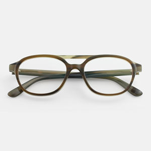 Lamamba उच्च गुणवत्ता वाले रेट्रो पायलट एसीटेट ऑप्टिकल फ्रेम लक्जरी डिजाइन महिलाओं के लिए कस्टम लोगो - Product Image 1