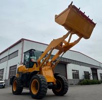 Mini-Radlader mit 0,78m Schaufelkapazität 0,9-Tonnen Nennlast Ausgestattet mit Weifang Dieselmotor für den Einsatz in Zuchtbetrieben