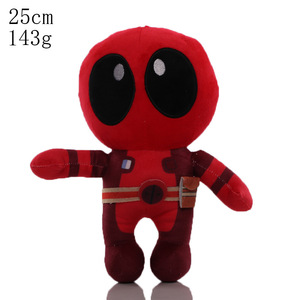 Peluche di Eroi dei Fumetti con Maschera Rossa e Nera da 5,8 Pollici, Divertenti Bambole Imbottite, Portachiavi e Ciondoli per Macchine a Gru, Regali all'Ingrosso - Product Image 3