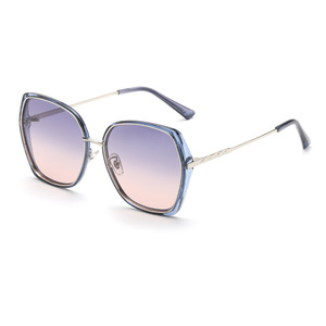 Lunettes de soleil polarisées TR90 personnalisées et tendance pour femmes, monture large, protection UV400, style Instagram, lunettes de conduite haut de gamme - Product Image 5