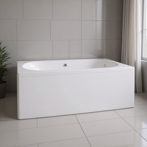 Baignoire rectangulaire Rubino de 175,5 cm de longueur avec siège pour baignoires - Product Image 3