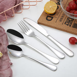 공장 직송 모던 410 저렴한 스테인리스 스틸 디너 스푼 가격 - Product Image 4