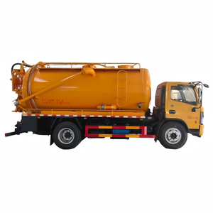 Camión de Limpieza de Alta Presión y Succión de Aguas Residuales de 13 m³, Adecuado para Desatascar Tuberías y Succión de Fosas Sépticas. - Product Image 4