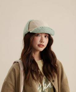 <span class=keywords><strong>Gorro</strong></span> <span class=keywords><strong>de</strong></span> 5 Paneles Sin Estructura para Mujer, <span class=keywords><strong>de</strong></span> Secado Rápido, para Exteriores, con Forro <span class=keywords><strong>de</strong></span> <span class=keywords><strong>Lana</strong></span> <span class=keywords><strong>de</strong></span> Cordero, <span class=keywords><strong>Gorro</strong></span> <span class=keywords><strong>de</strong></span> Invierno con Orejeras para el Frío - Product Image 5