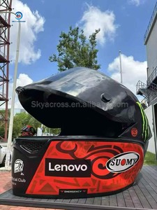Quiosco de Café Gigante con Forma de Casco, Escultura Personalizada, Puesto Móvil de Aperitivos, Camión de Comida para Hamburguesas y Pollo Frito - Product Image 2