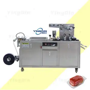 Preis Automatic Pack Making Tablet Softgel Gelatine Kapsel Blister Verpackung Eis verpackungs maschine