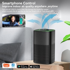 Purificateur d'air adapté pour la maison intelligente, purificateur d'air Wifi avec filtre, purificateur d'air à télécommande - Product Image 5