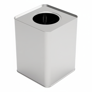Lata de metal cuadrada 5 Lt Olive 158X158 X H200 mm Tamaño Durable 5 Lt Producto - Product Image 2