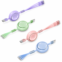 SUNGUY Nuevo Cable de Datos USB C TPE de 100W PD, Cable de Carga Rápida Tipo C, Cargador de Teléfono para Teléfono, Laptop y Uso en el Automóvil