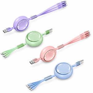 Câble de données USB C SUNGUY New TPE 100W PD, câble de charge rapide Type C, chargeur de téléphone pour téléphone, ordinateur portable et utilisation en voiture - Product Image 1