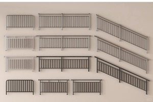 Hàng rào thép chất lượng cao hàng rào sắt rèn phong cách đa dạng phù hợp với các kịch bản khác nhau - Product Image 2