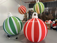 Ballons gonflables de Noël en gros de l'usine Jenor, décoration de fête, ballons lumineux gonflables