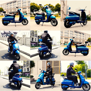 <span class=keywords><strong>Scooter</strong></span> électrique CKD SKD 12 pouces 700/900W, vitesse 55 km/h, moto électrique d'un fabricant chinois - Product Image 2