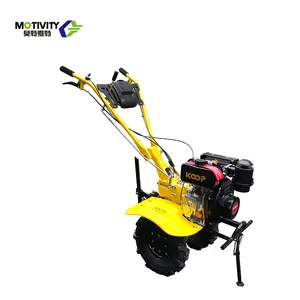 Nieuwe Stijl Diesel Hand Push Mini Power Tiller Voor Spanje Landbouwgrond