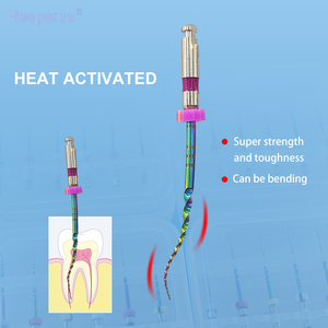 سلسلة قوس قزح 6 ، في قناة نيتي تنشيط الحرارة الزرقاء ، ملف الأسنان الدوار 25 ، يمكن أن ينحني علاج اللبية - Product Image 6