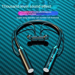 Vente chaude G01 tour de cou dans l'oreille casque Audifo BT bleu dent sans fil appel écouteurs Sport cou <span class=keywords><strong>bande</strong></span> étanche écouteur casque - Product Image 4