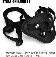 Dildo réaliste de 8,26'' avec harnais et ventouse pour stimulation du point G et anale, jouet sexuel flexible pour hommes, femmes et couples