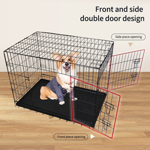 Enclos pour chiens modulaire empilable en gros, installation facile, clôture pour animaux de compagnie, <span class=keywords><strong>cage</strong></span> pour animaux de compagnie facile à installer - Product Image 6