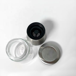 Molinillo de Sal Recargable de Vidrio, Molinillo de Pimienta con Ajuste de Grosor para el Hogar y la Cocina, Herramienta para Especias - Product Image 4