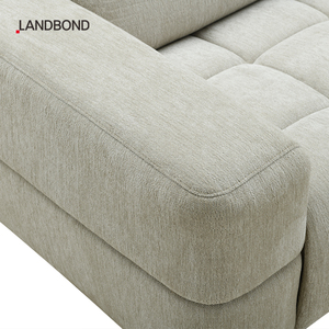 Divano angolare componibile a L <span class=keywords><strong>in</strong></span> tessuto, design moderno di lusso italiano, ideale per aree lounge <span class=keywords><strong>in</strong></span> appartamenti e hotel - Product Image 4