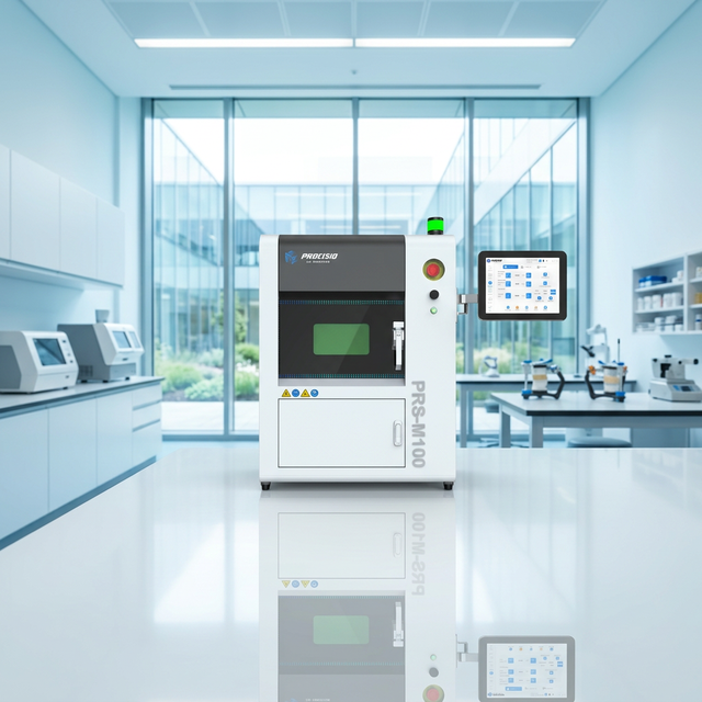Procisio3d PRS-M100 Automatic New Dental 3D Metal Printer with SLM Technology Cobalt-Chromium Alloy CE Certified