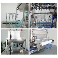 Machine de remplissage et d'emballage automatique haute vitesse multi-voies pour sachets liquides 10g 15g, sachets petits, scellage 4 côtés, pour shampoing