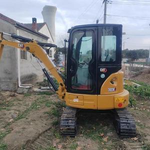 Mini-excavatrice CAT 303D/303E d'occasion certifiée CE, 3 tonnes | Pompe hydraulique d'occasion pour petites machines de construction Caterpillar - Product Image 2