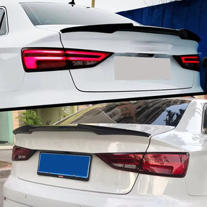 Envío rápido coche <span class=keywords><strong>A3</strong></span> Sline 8V S3 fibra de carbono alerón trasero parachoques trasero para <span class=keywords><strong>Audi</strong></span> <span class=keywords><strong>A3</strong></span> S3 8V sedán 2013 2014 2015 2016 - Product Image 6