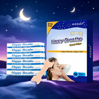 Bandes nasales japonaises noires de nouvelle conception pour le sommeil, vente en gros