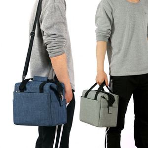 2024 Wholesale Custom Insulated Lunch <b>Bag</b> Adult Polyester Aluminium Foil Thermal <b>Tote</b> Lunch <b>Bag</b> for Cooler <b>Bag</b> - Product Image 4