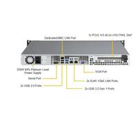 SYS-510T-ML Supermicro Mini-1U seri Barebone bone tunggal Intel Xeon E-2300 dan prosesor Intel Pentium generasi ke-10