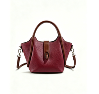 Sacs pour femmes en cuir véritable motif autruche, sacs de style premium, sacs seau, sacs à bandoulière tendance nouveau modèle 2026 pour femmes