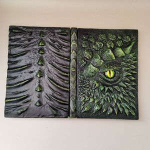 Cadeau d'anniversaire de luxe animé jeu 3d résine artisanat trônes créatif 3D relief oeil du diable cahiers pour les étudiants - Product Image 6