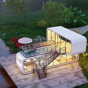 Pod Modular Prefabricado Avilla para Escritório, Sala de Estar, Hotel, Casa Container Durável de Aço para Terreno Não Utilizado, Disponível no <span class=keywords><strong>Alibaba</strong></span> - Product Image 5