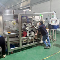 Mesin Pengemas Kapsul Laundry Dua Ruang Otomatis PLC Pompa Motor Listrik Pasokan Langsung Pabrik untuk Film PVA yang Larut dalam Air