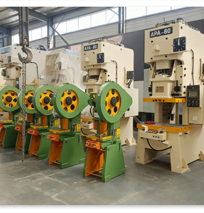 Nueva Máquina Punzonadora Mecánica J23-25T con Sistema de Alimentación Automática, Motor de Rodamientos, Alta Eficiencia para Estampado de Láminas Metálicas - Product Image 1