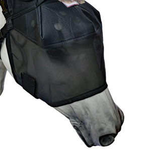 Máscara Antimoscas para Caballos de Malla Elástica de Alta Calidad, Ajustable y Ligera, Producto Cómodo para Montar a Caballo - Product Image 6