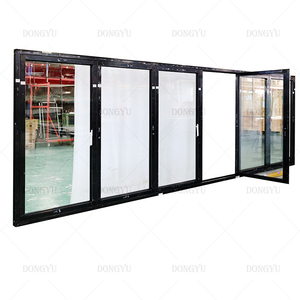 Diseño personalizado Ventanas plegables de aluminio Ventanas plegables de acordeón modernas para proyectos de hogar y Villa - Product Image 2