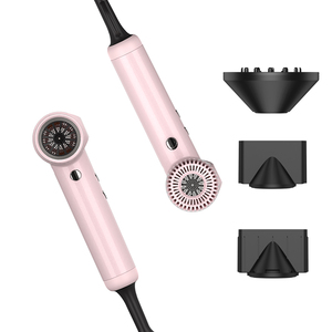 Sèche-cheveux professionnel à grande vitesse 3 réglages de fraîcheur de chaleur Sèche-cheveux de voyage léger à domicile Meilleur vendeur Caractéristique ionique DC électrique - Product Image 1