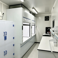 Conteneur de laboratoire mobile en gros pour l'analyse et l'essai des minerais