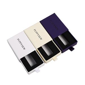 Cajas de Cartón para Joyería al por Mayor de 9x9cm, Cajas de Papel Deslizantes Verdes para Joyería, Cajas de Regalo con Logotipo Personalizado - Product Image 6