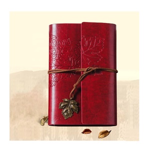 Factory Price Good Quality Custom Soft Cover PU Leather A5 A6 <strong>Work</strong> Notebook Daily Journals Weekly <strong>Diary</strong> - Product Image 1