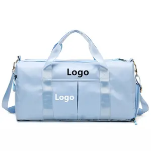 Индивидуальный логотип, лагер, портативная спортивная сумка для спортзала, женская сумка для путешествий на открытом воздухе