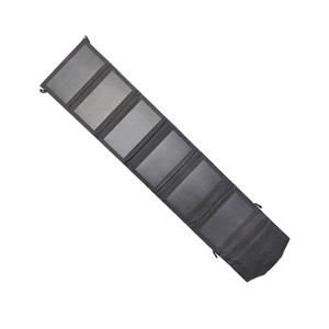 12W 6-Fold Portable Solar Panel Bag | Outdoor Mobile Power Bank Charger - Product Image 1