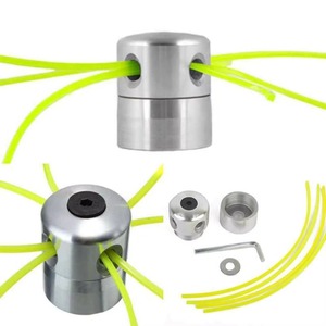 Pièces de débroussailleuse de jardin, tête de débroussailleuse en aluminium, ensemble de bobine à herbe pour débroussailleuse à essence, bobine pour tondeuse à gazon, bobine pour débroussailleuses - Product Image 4